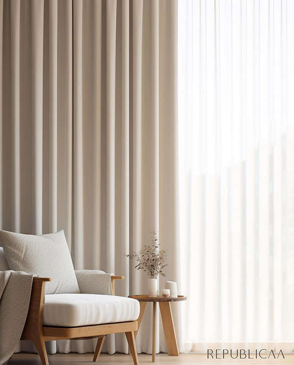 ประเภทผ้าม่านและมู่ลี่